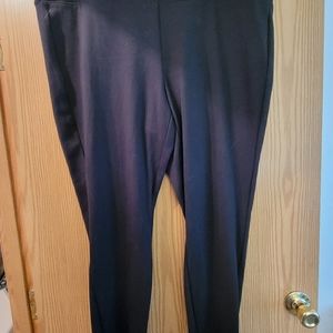 Torrid Studio Black Pull-On Luxe Ponte Pant